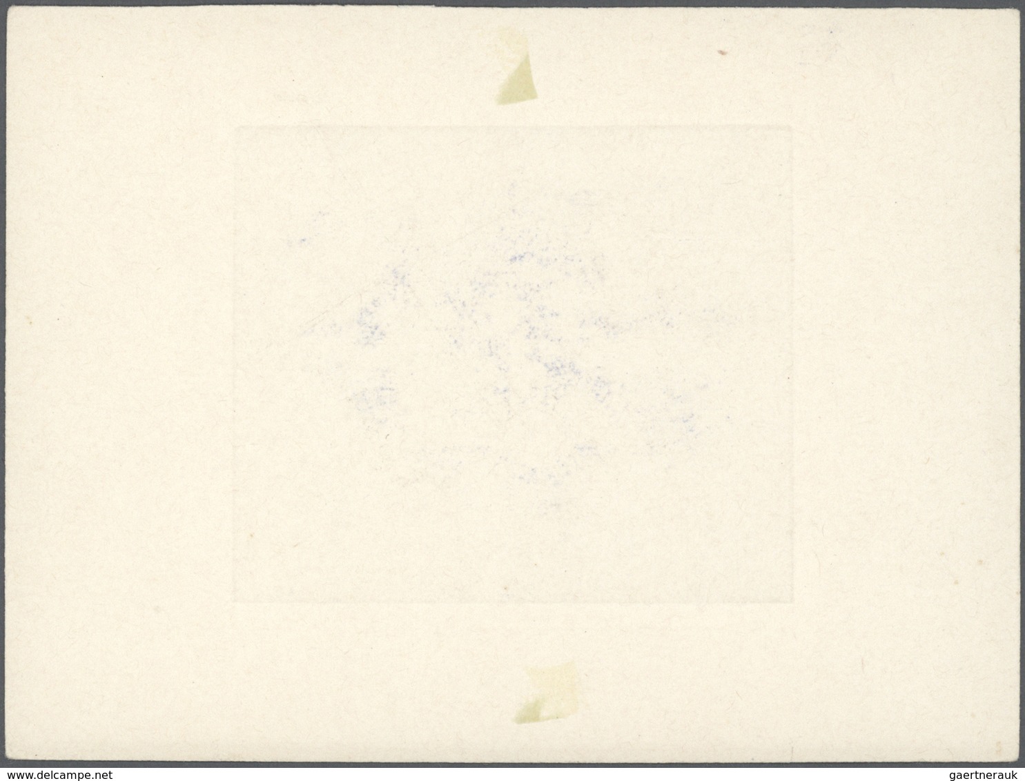 (*) Marokko: 1948/1950, group of six epreuve: Maury no. PA 65 epreuve d'artiste in blue, with signature,