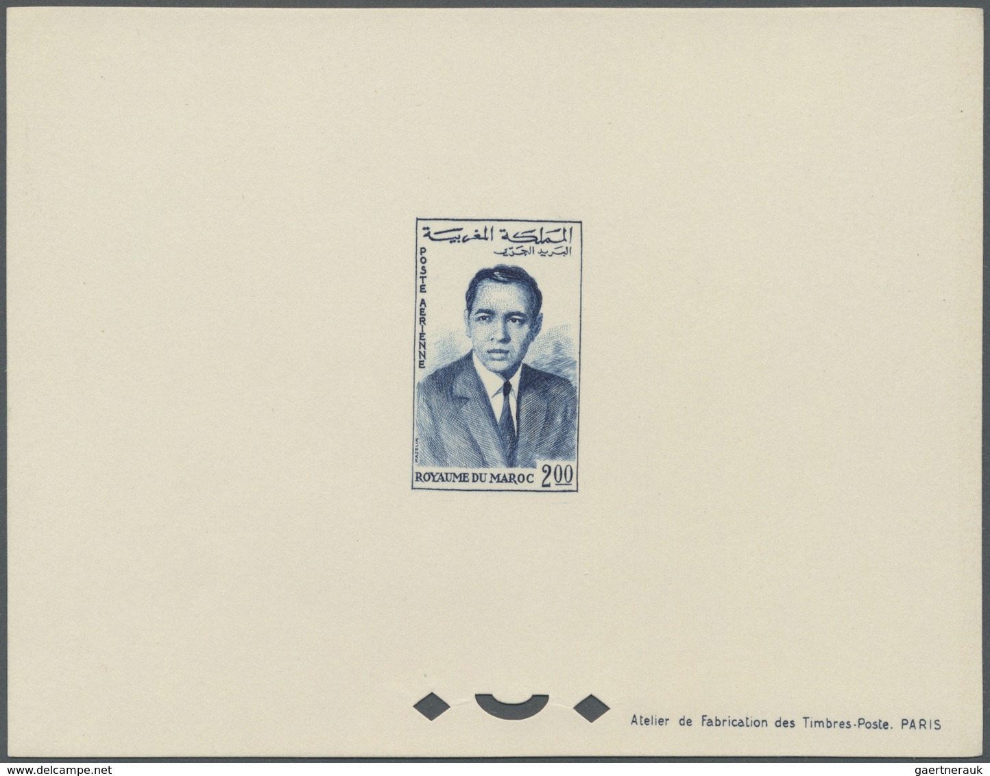 (*) Marokko: 1962, King Hassan II, 0.01dh. to 5.00dh., 13 values (issued on 14 Jun + 4 Oct 1962) as epre