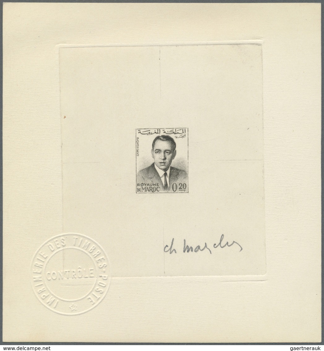 (*) Marokko: 1962, King Hassan II, 0.01dh. to 5.00dh., 13 values (issued on 14 Jun + 4 Oct 1962) as epre