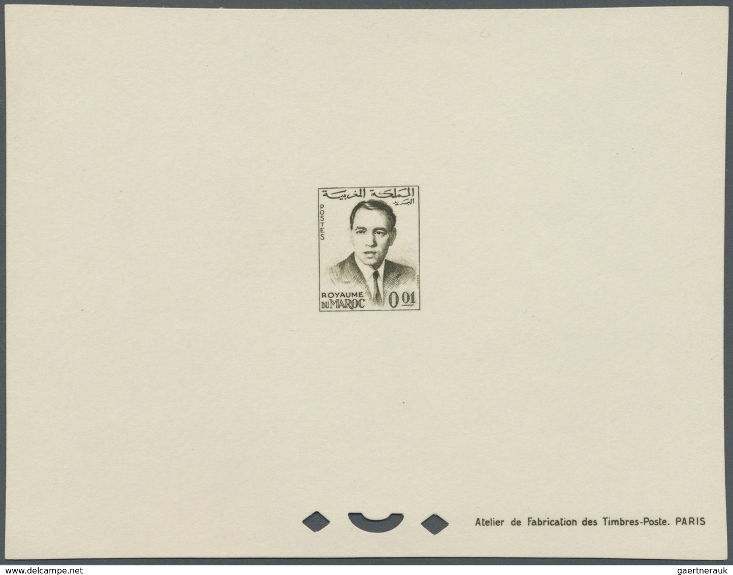 (*) Marokko: 1962, King Hassan II, 0.01dh. to 5.00dh., 13 values (issued on 14 Jun + 4 Oct 1962) as epre