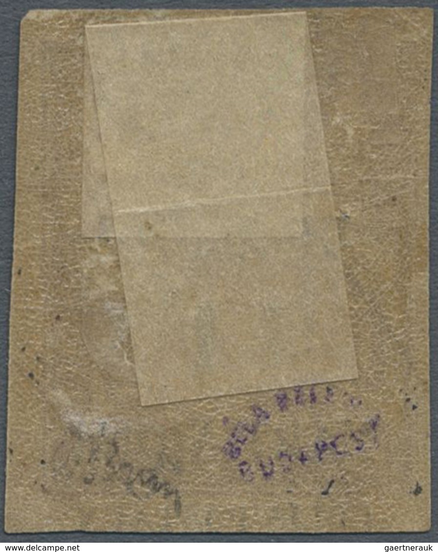 * Martinique - Paketmarken: 1903, 5 Fr. On 60 C. Brown With Additional Overprint "TIMBRE POSTE - 5 FR - Autres & Non Classés