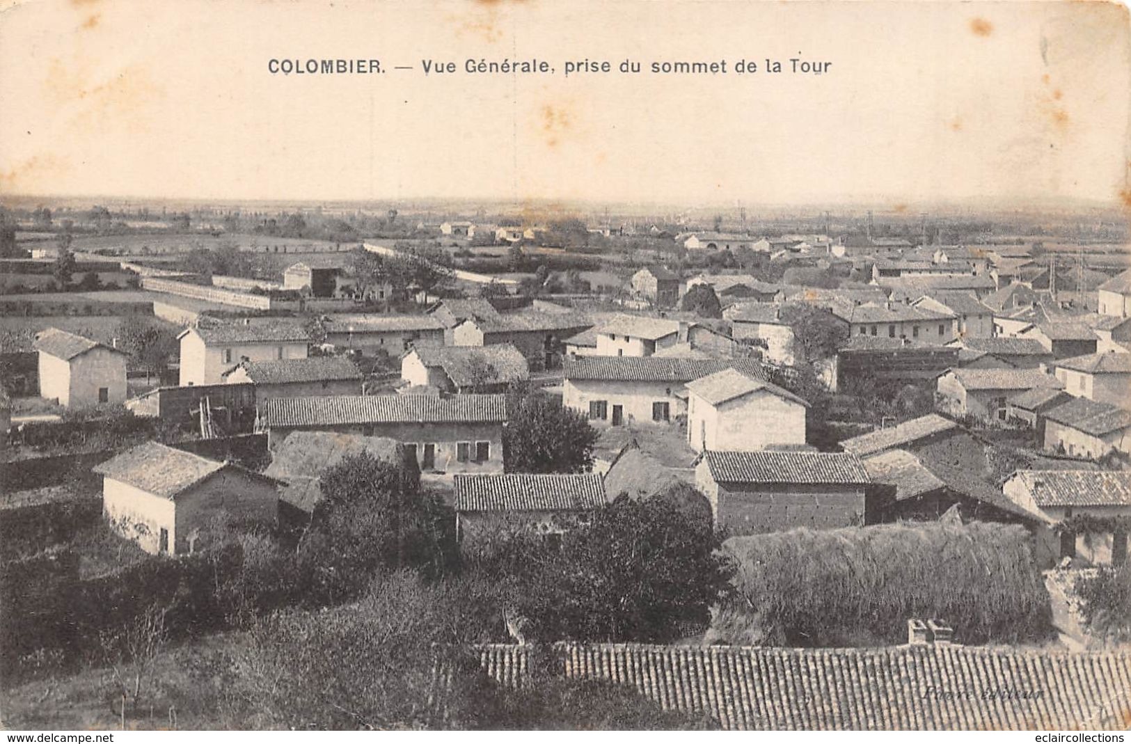 Colombier      21       Vue Générale       (voir Scan) - Sonstige & Ohne Zuordnung