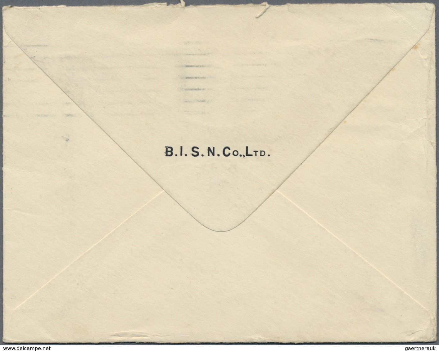 Br Mocambique: 1934, India King Georg IV 1 A.3 P. Mauv, Horizontal Pair Tied By Machine Cancel "LOURENC - Mozambique