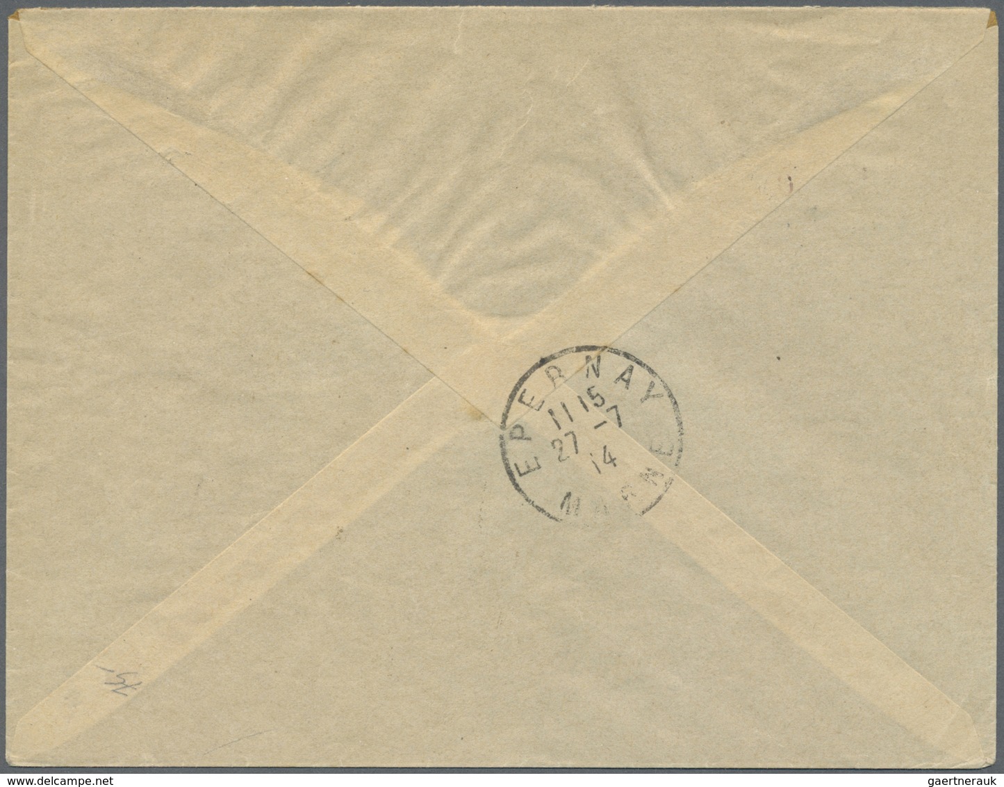 Br Obersenegal-Niger: 1914, Registered Letter With 25 And 75 Cent. From BAMAKO B.P. 31 JUIL 14 To Franc - Andere & Zonder Classificatie