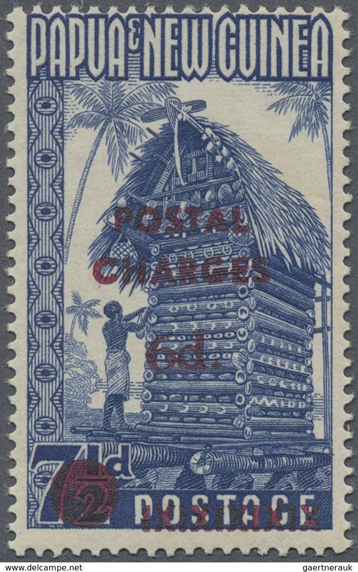 ** Papua Neuguinea - Portomarken: 1960, Freimaren Mit Aufdruck, Tadellos Postfrisch (SG #1, ₤850,-). - Papoea-Nieuw-Guinea