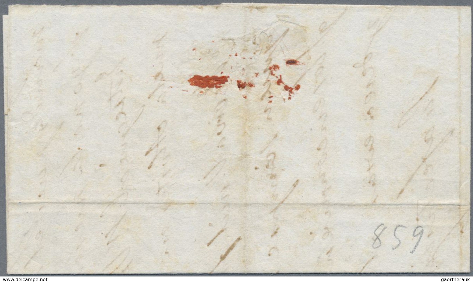 Br Peru: 1800/1831, Three Complete Folded Letters With One-liner LIMA (in Black) To Trujillo, TACNA And - Pérou