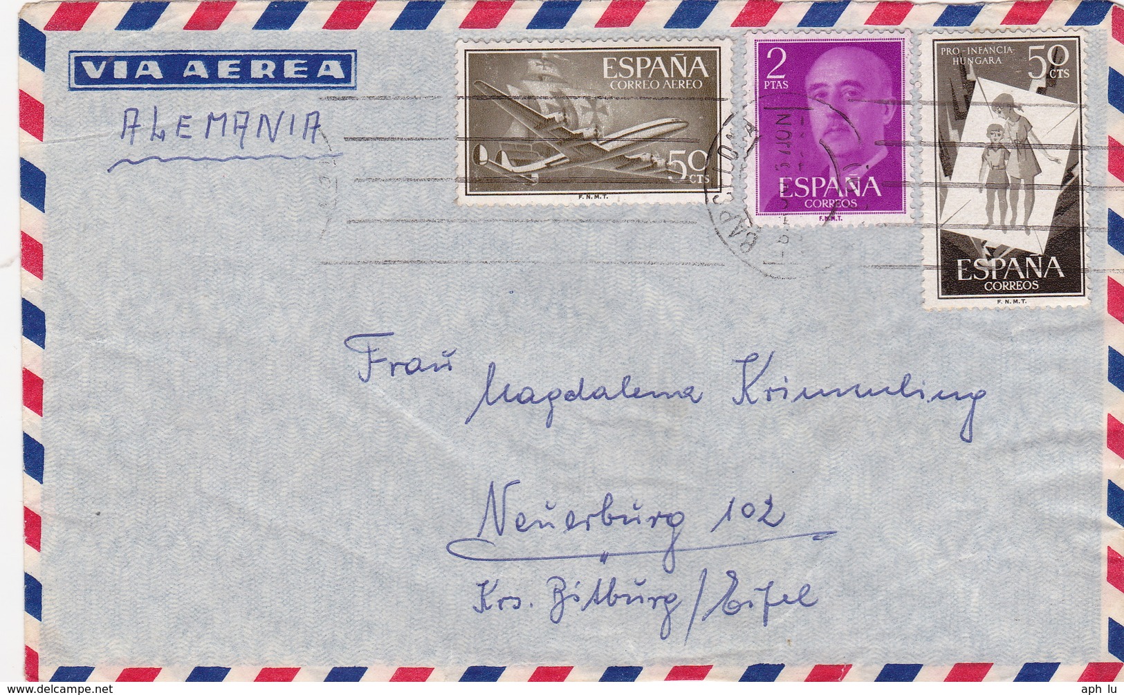 Brief Nach Deutschland (br3031) - Briefe U. Dokumente