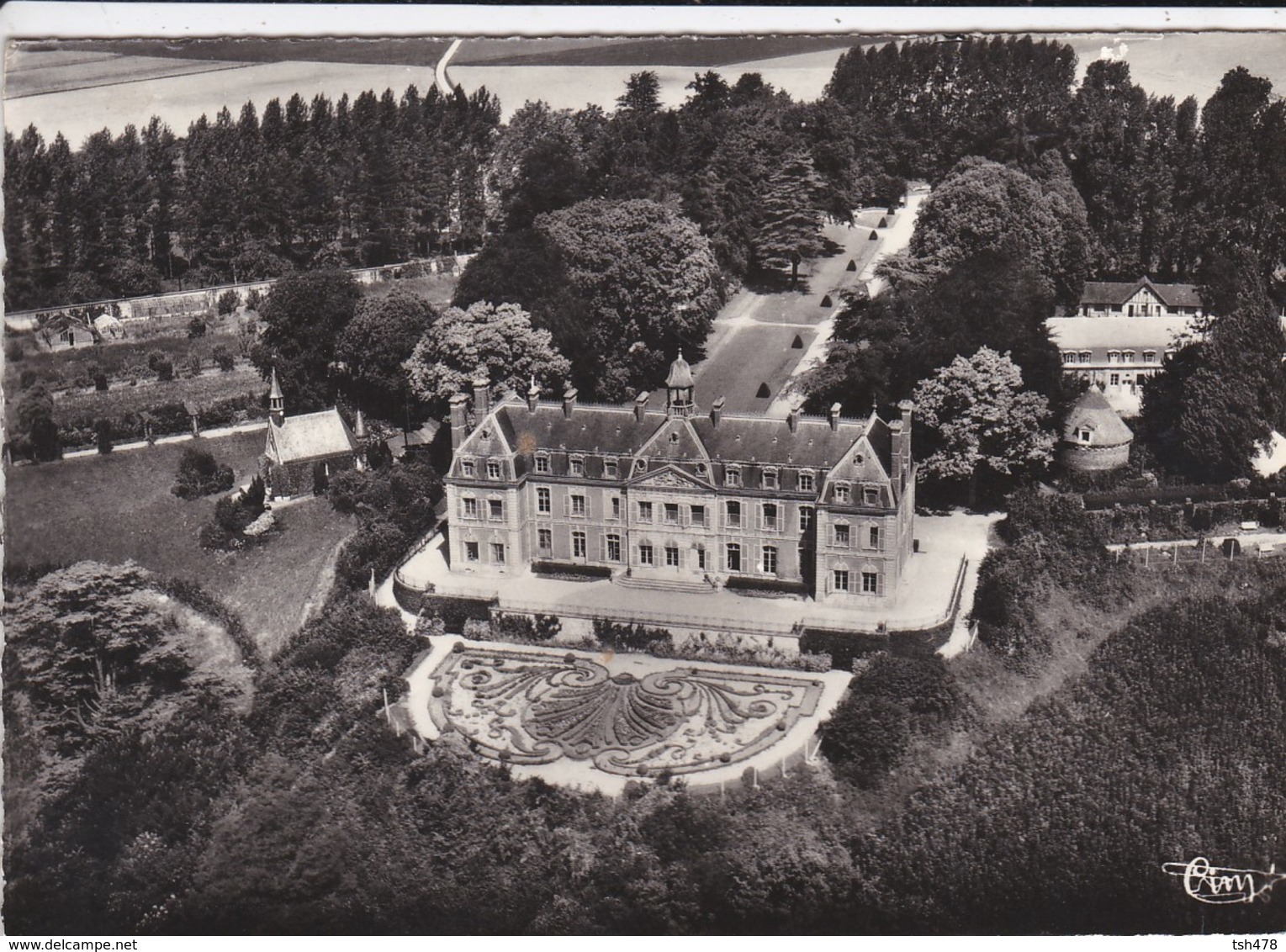 76-----VILLEQUIER--vue Générale Aérienne De La Colonie Saint-gobain---( Peu Courante )--voir 2 Scans - Villequier