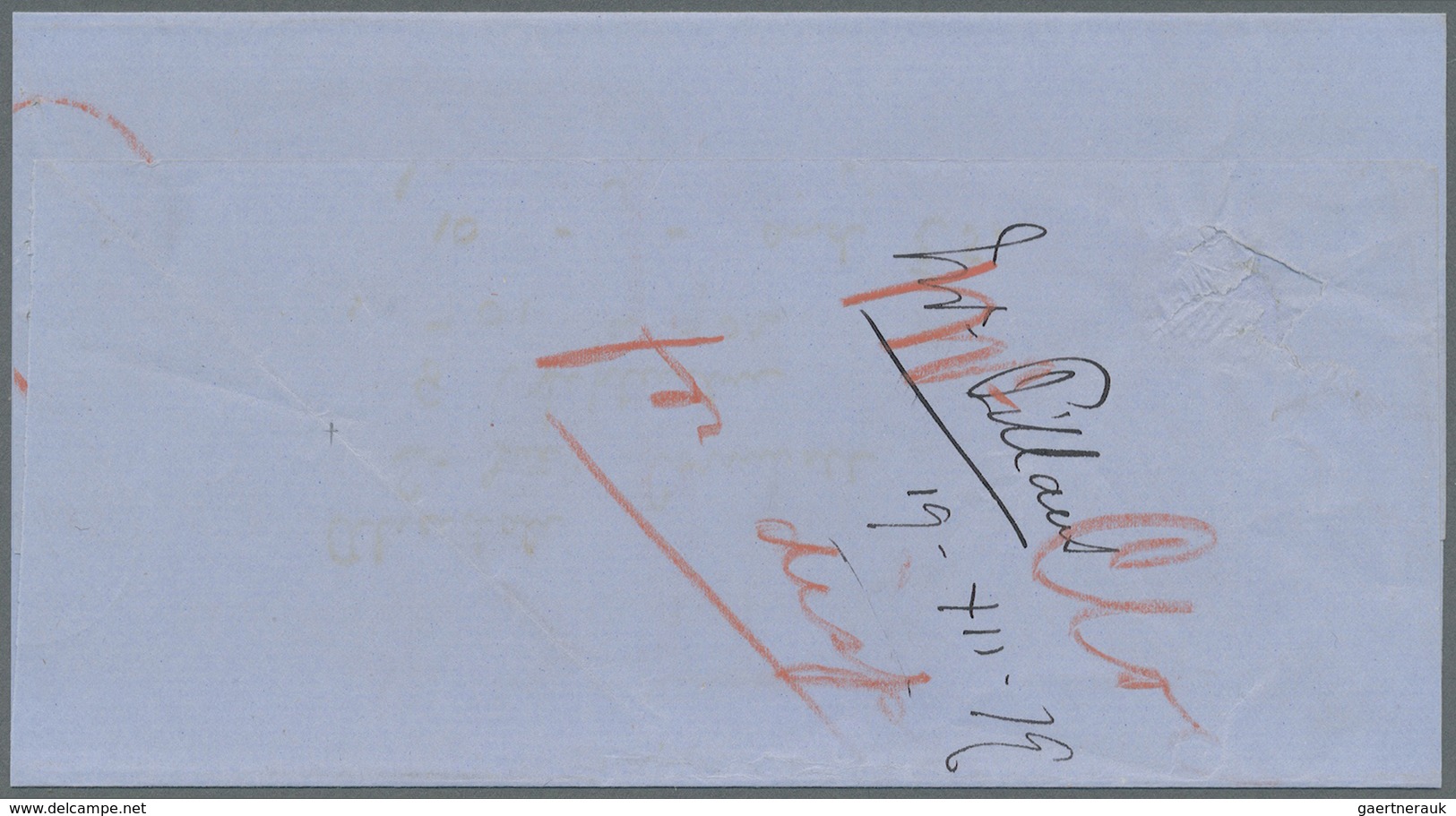 Br Kap Der Guten Hoffnung: 1878/1879, Two Stampless OHMS 'Money Order Business' Wrappers Commercially U - Cap De Bonne Espérance (1853-1904)