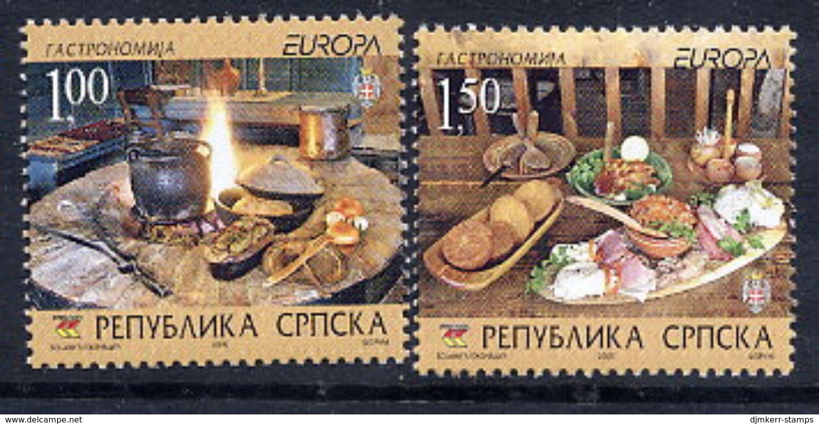 BOSNIAN SERB REPUBLIC 2005 Europa: Gastronomy MNH / **.  Michel 327-28 - Bosnie-Herzegovine