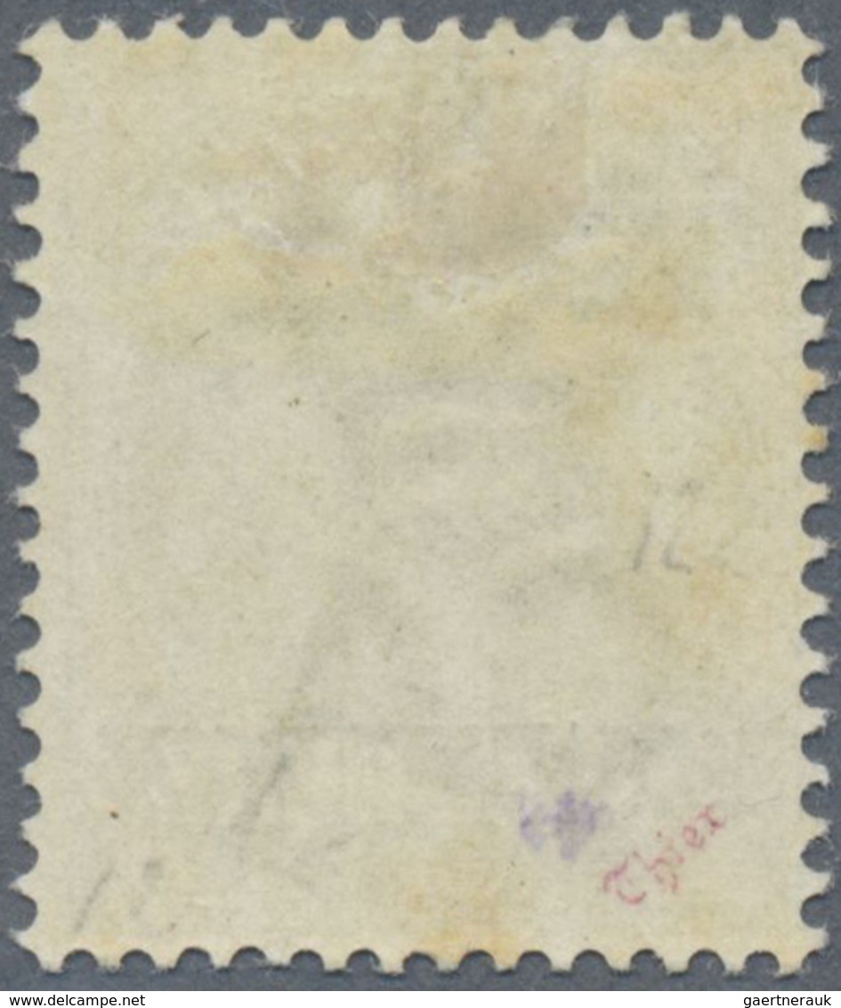 * Zululand: 1888. Natal 1/2d Green With Upside-down Overprint "ZULULAND". Mint Hinged, Signed Thier. - Zululand (1888-1902)