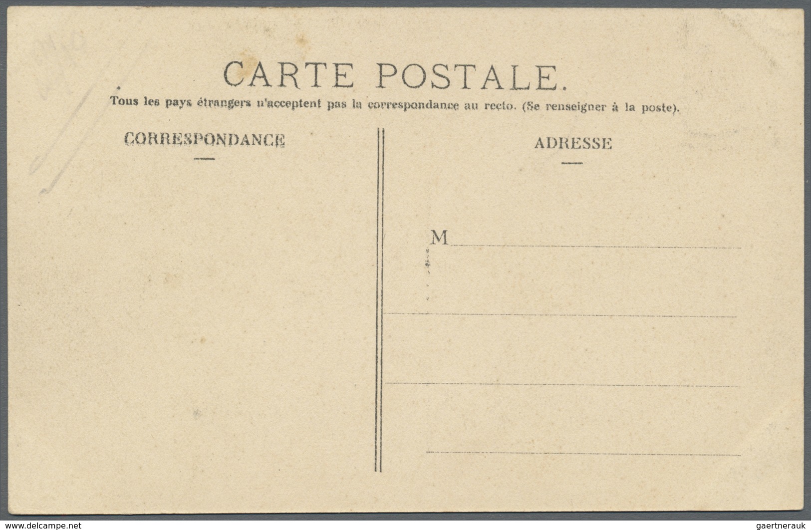 Br Tahiti: 1906. Picture Post Card Of 'Place Du Gouvernment A Papeete' Bearing Oceanie Yvert 1, 1c Blac - Tahiti