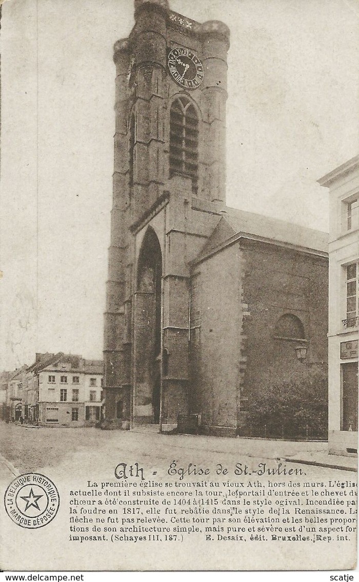 Ath   -   Eglise De St-Julien - Ath