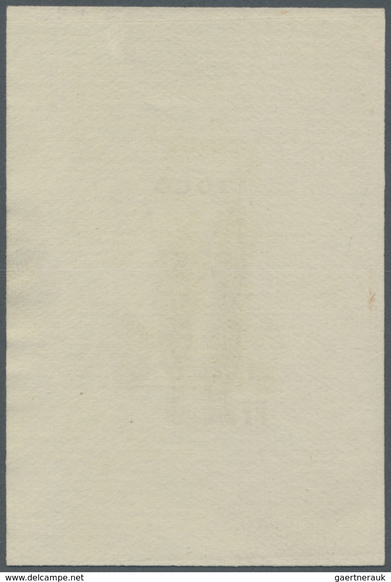 (*) Togo: 1942/1944, Definitives "Views Of Togo", Design "Togolese At Millet Processing", Group Of Seven - Togo (1960-...)