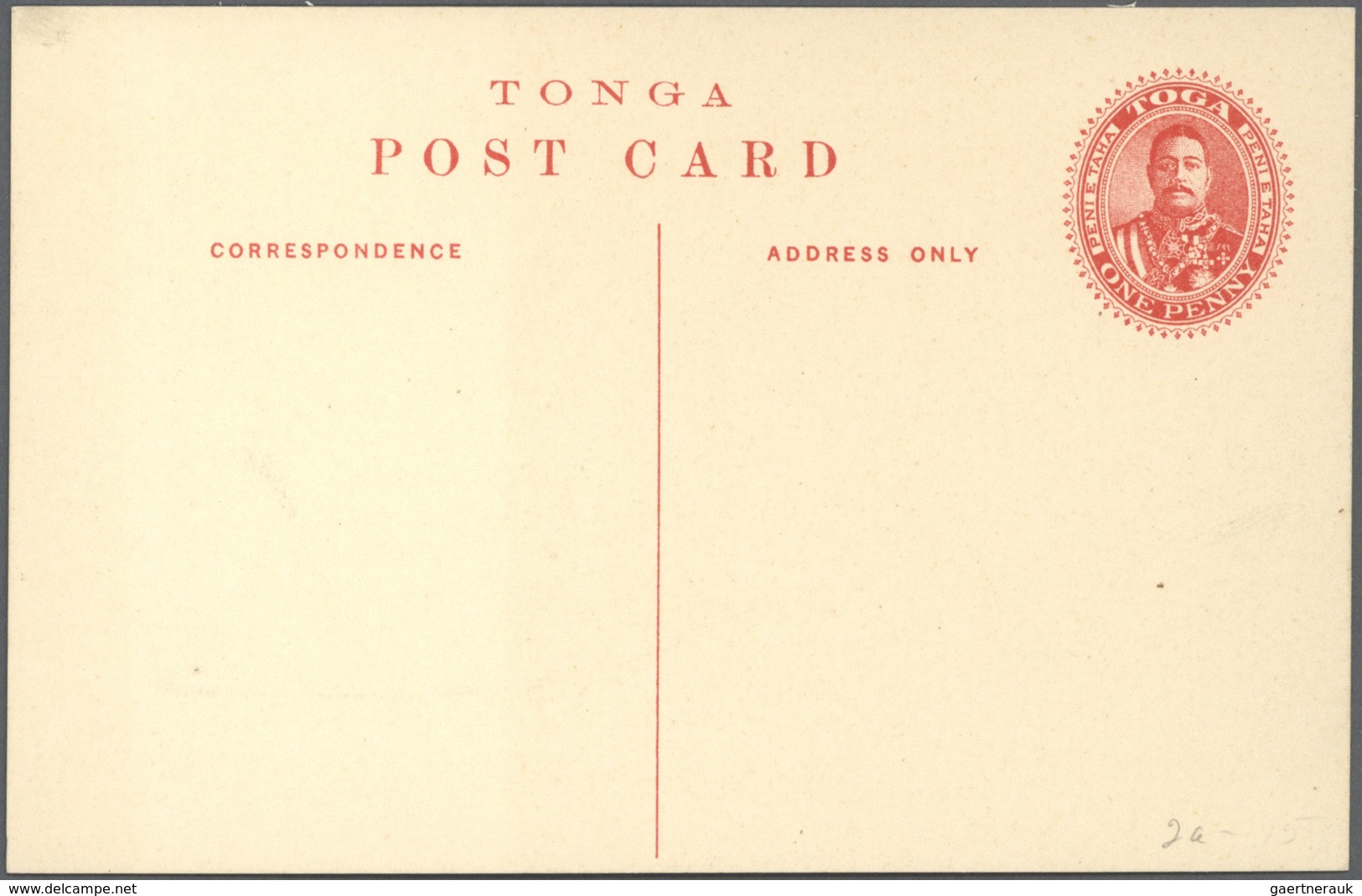 GA Tonga: 1911/1912, three different stat. postcards KGII 1d. red with views 'Presentation of Kava', '