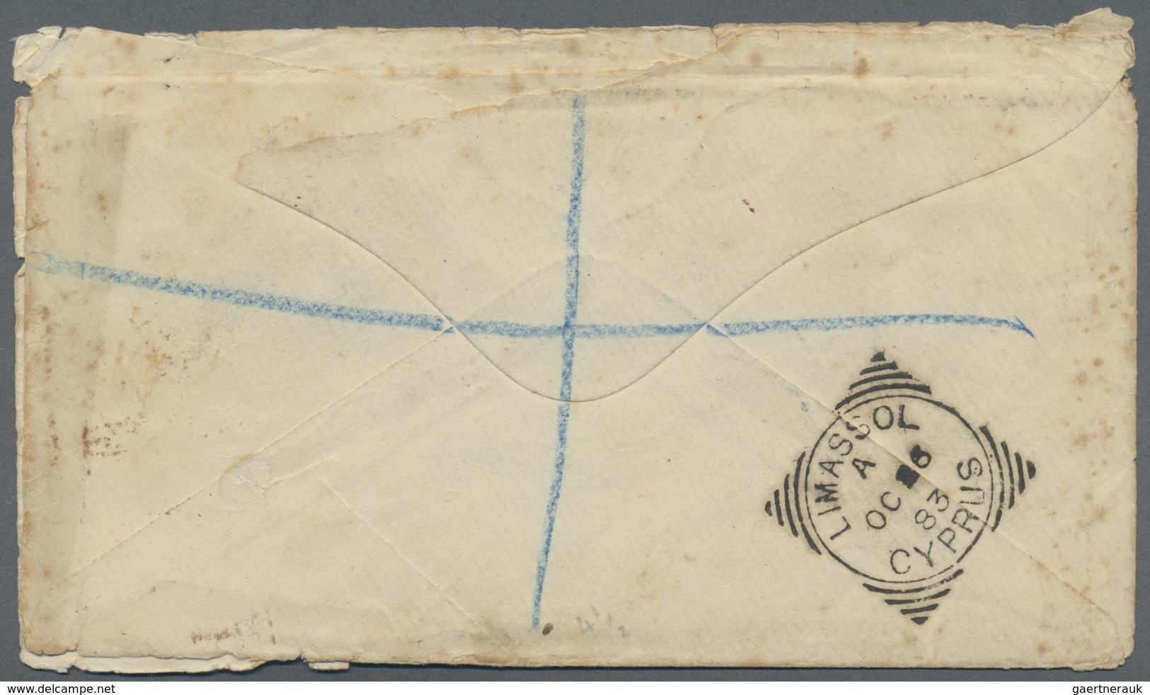 Br Trinidad Und Tobago: 1883. Registered Envelope (opened For Display, Faults And Few Stains) Addressed - Trinité & Tobago (1962-...)