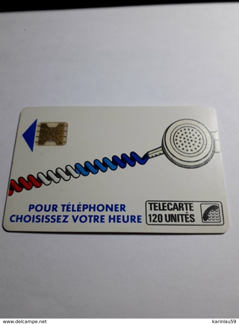 Télécarte France Télécom 120 Unités  Pour Téléphoner Choisissez Votre Heure - Opérateurs Télécom