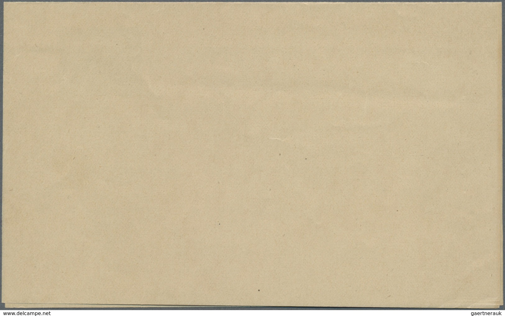 GA Tunesien: 1909. Essay On Paper For Letter Card With Postage Die "Plowmen" Black, Face Value "15c", T - Tunesië (1956-...)