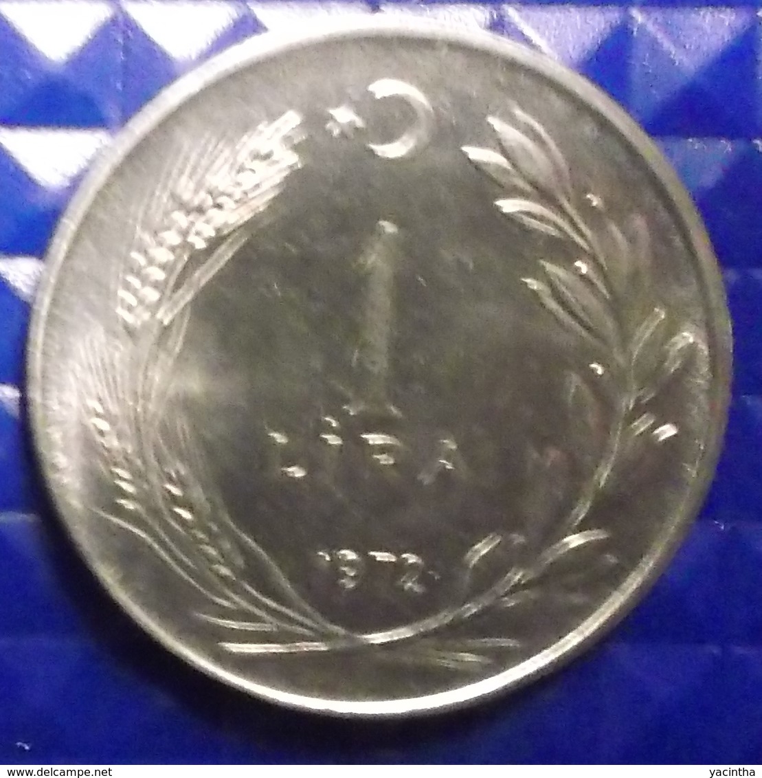 @Y@  Turkije  1 Lira   1972     (2929) - Turquie