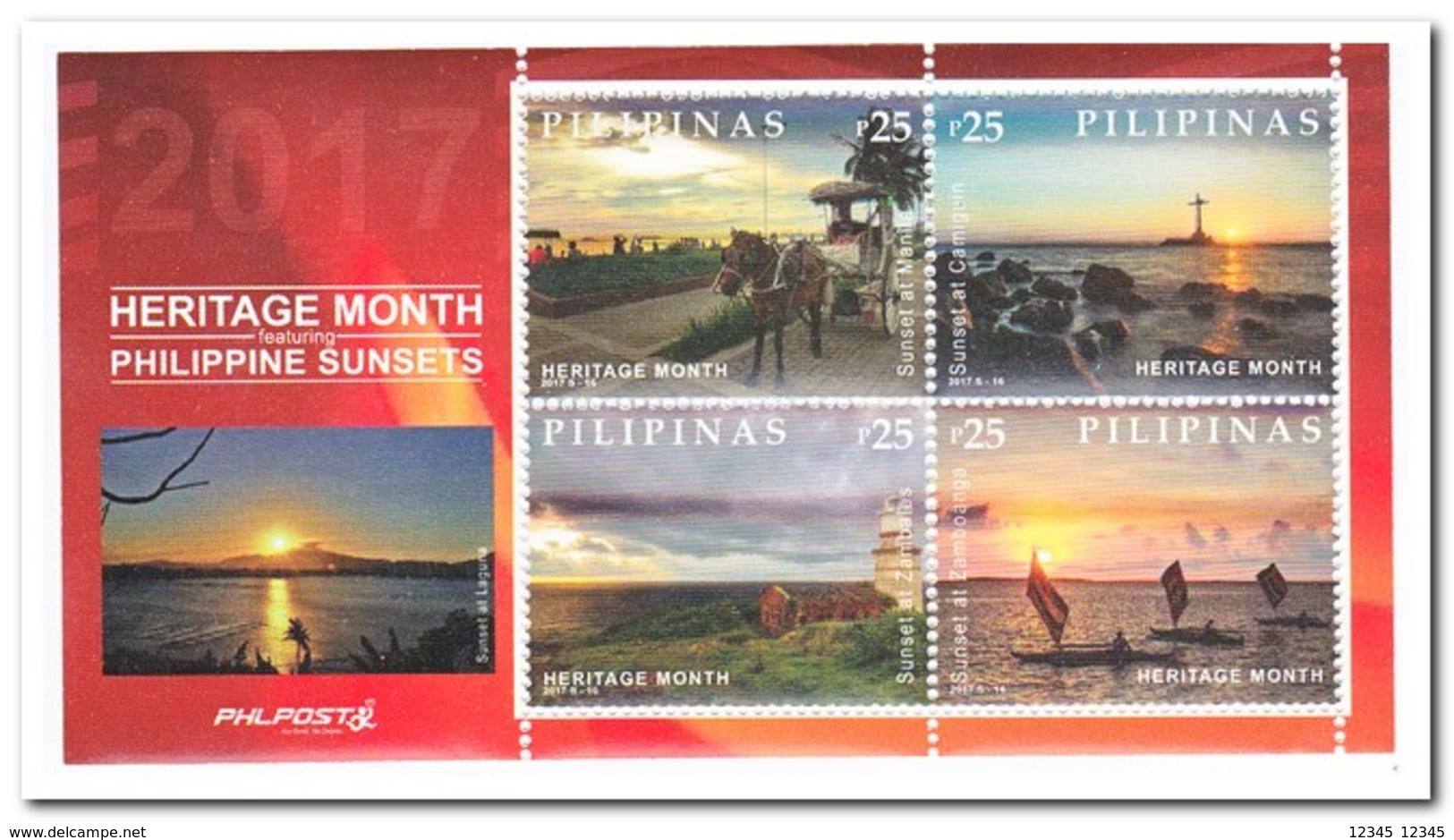 Filippijnen 2017, Postfris MNH, Lighthouse - Philippines