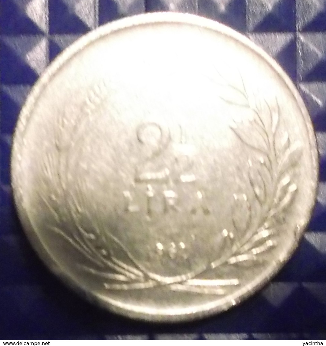 @Y@  Turkije  2 1/2  Lira   1962     (2701) - Turquie