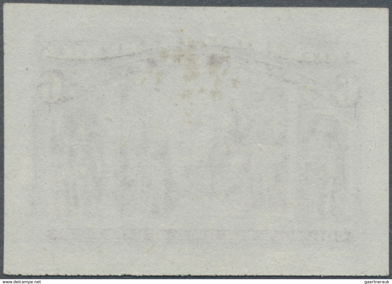 (*) Vereinigte Staaten Von Amerika: 1893, Columbus 6c. Violet Blue Imperforate PROOF On Thin White Wove - Autres & Non Classés