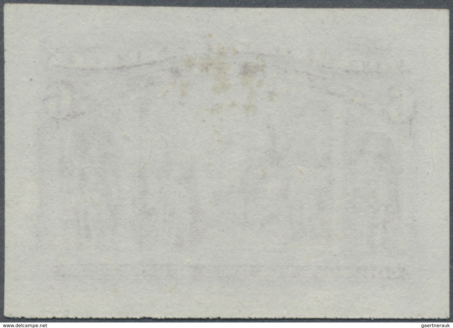 (*) Vereinigte Staaten Von Amerika: 1893, Columbus 6c. Violet Blue Imperforate PROOF On Thin White Wove - Andere & Zonder Classificatie