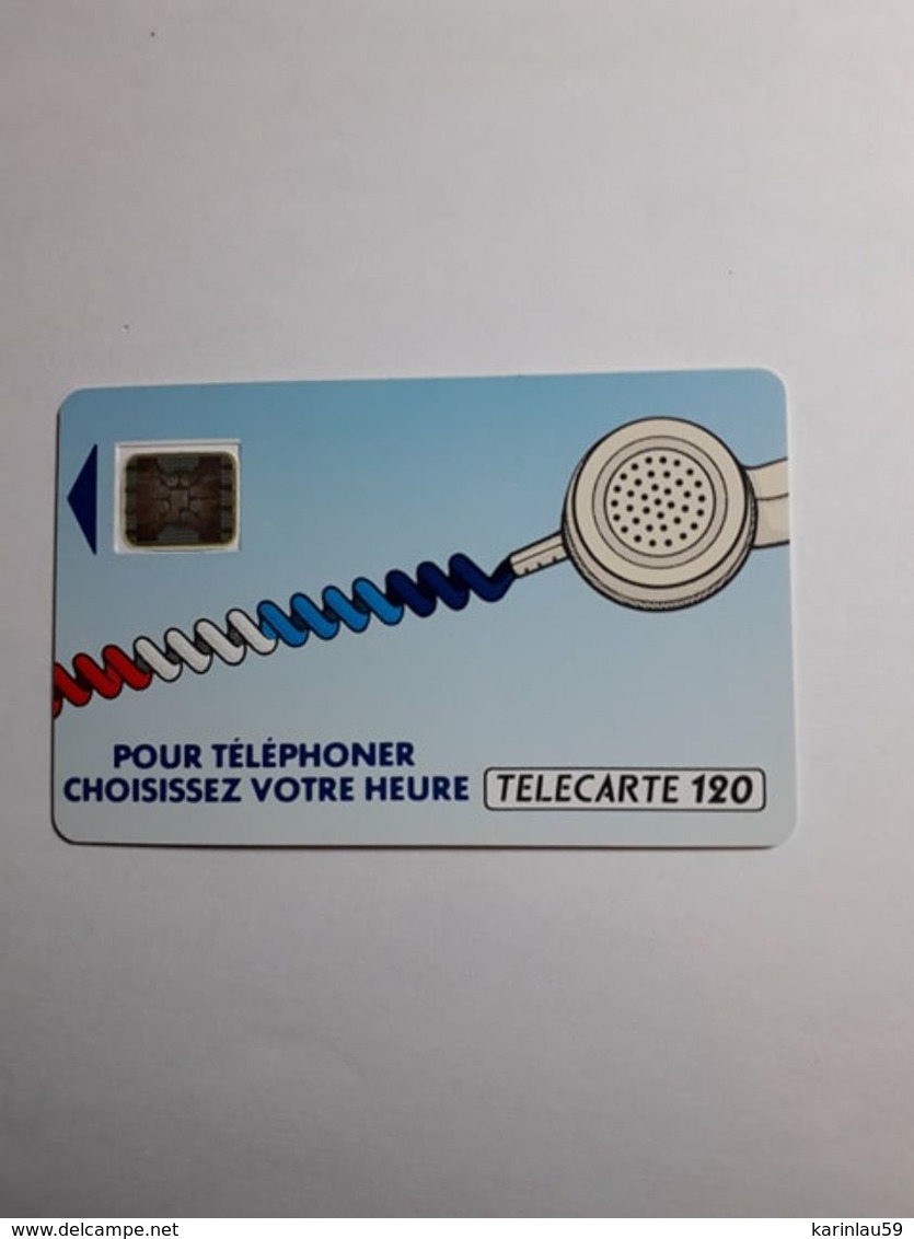 Télécarte 120 Unités : Pour Téléphoner Choisissez Votre Heure - Opérateurs Télécom
