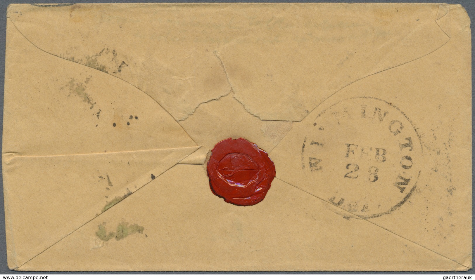 Br Vereinigte Staaten Von Amerika - Lokalausgaben + Carriers Stamps: 1855, Bloods Penny Post And "Blood - Postes Locales