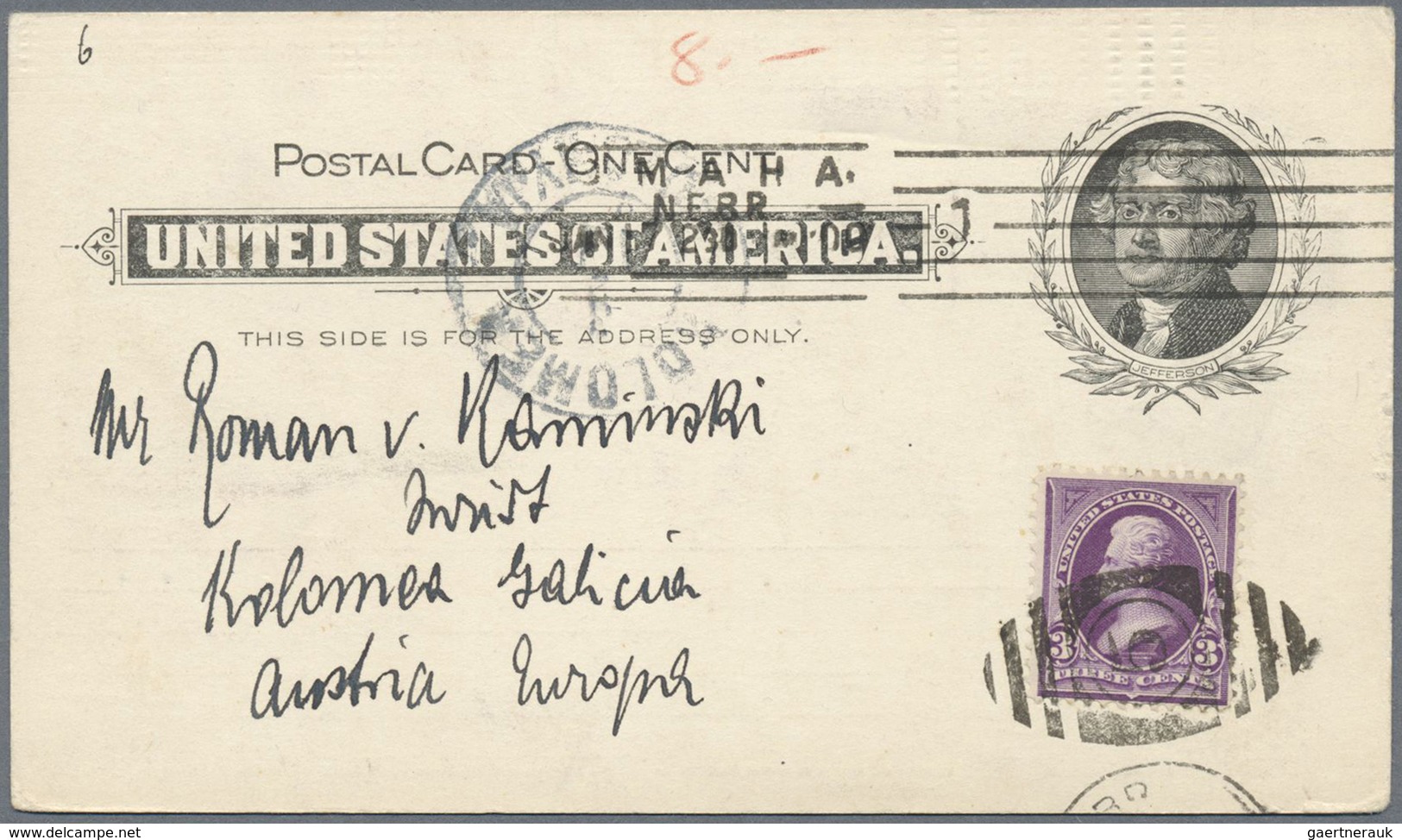 GA Vereinigte Staaten Von Amerika - Ganzsachen: 1898, Two Trans-Mississippi International Exhibition St - Other & Unclassified