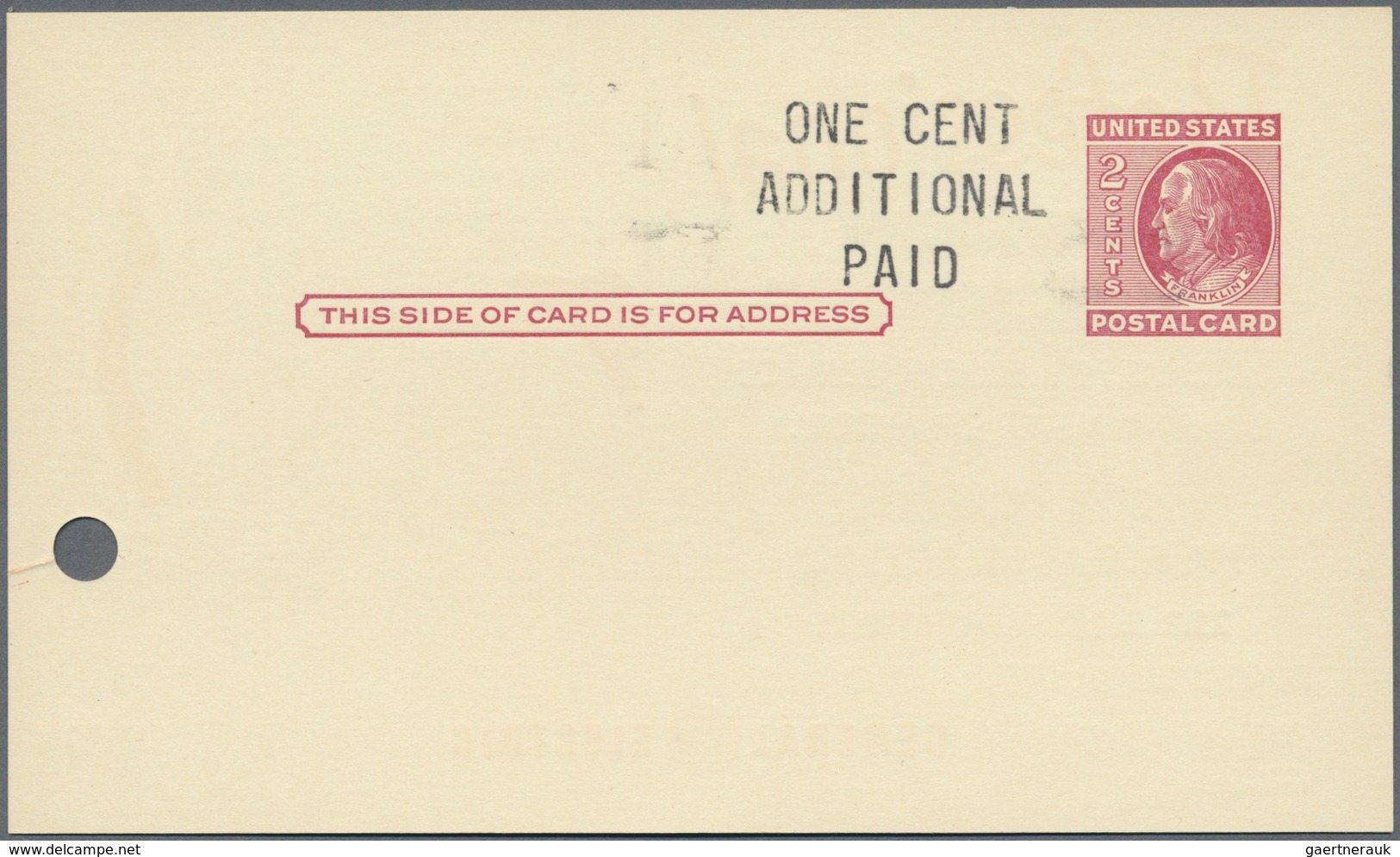 GA Vereinigte Staaten Von Amerika - Ganzsachen: 1958 'General Electric' Printed Postal Stationery Card - Other & Unclassified