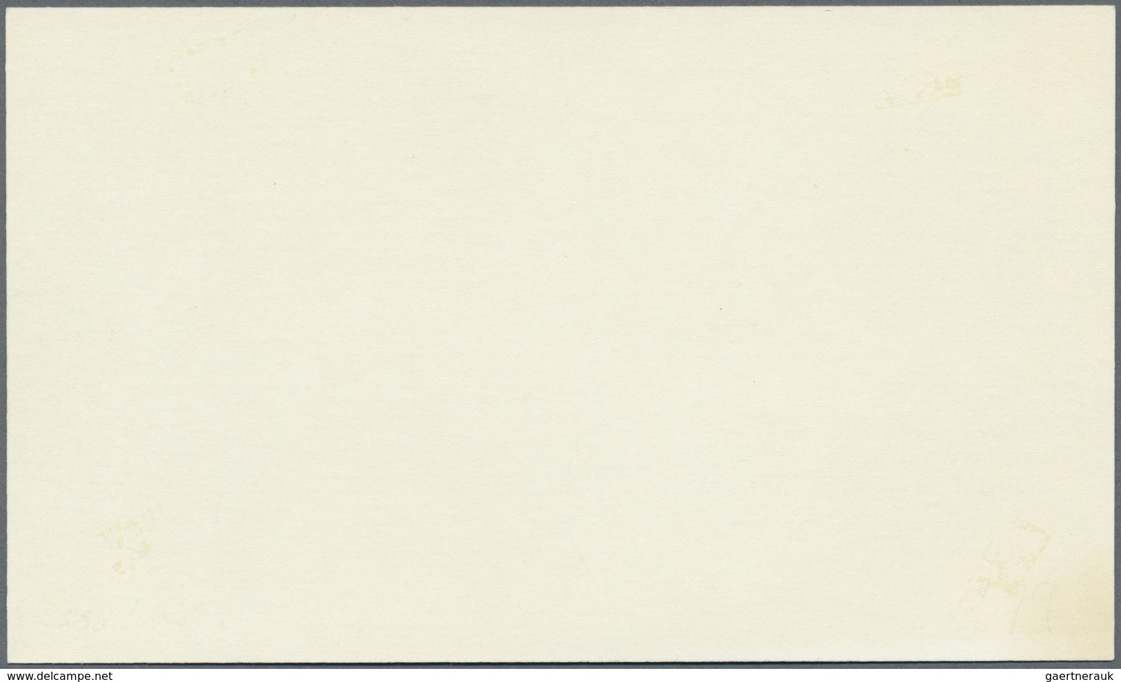 GA Vereinigte Staaten Von Amerika - Ganzsachen: 1964 'U.S. Customs' Postal Stationery Card 4c., Variety - Other & Unclassified
