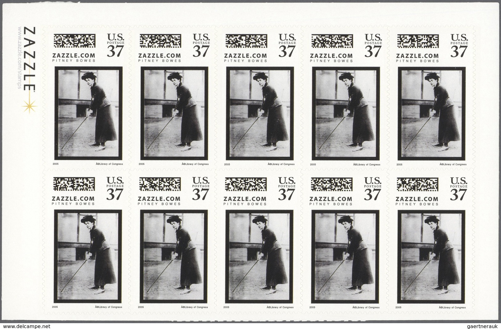 ** Vereinigte Staaten Von Amerika - Besonderheiten: 2005, Personalized Self-adhesive Stamps 'ZAZZLE.COM - Altri & Non Classificati