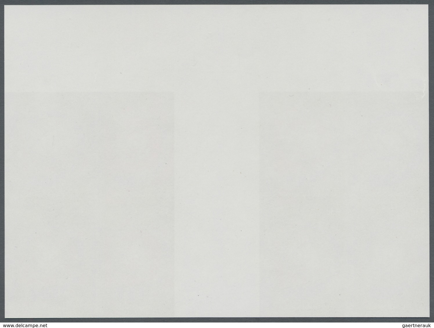 ** Vereinte Nationen - New York: 2000. Imperforate Horizontal Gutter Pair Of 2 Blocks Of 4 For The Issu - Autres & Non Classés