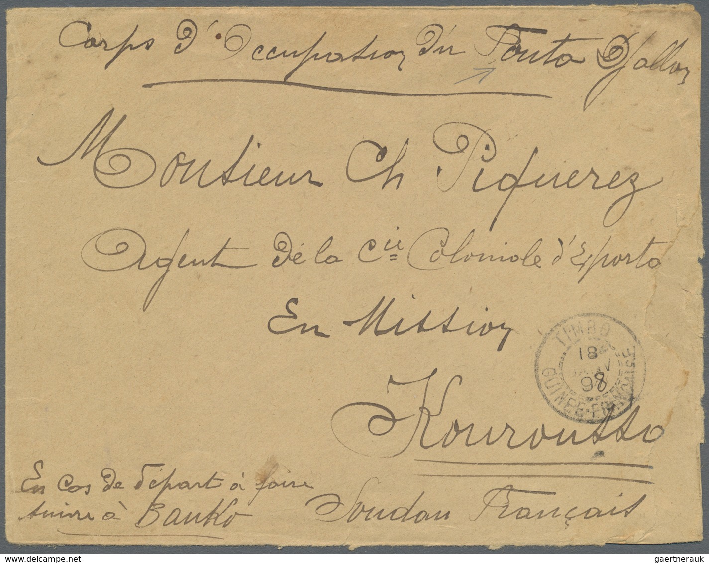 Br Wallis- Und Futuna-Inseln: 1936. Roughly Opend Registered Envelope Addressed To France Bearing Walli - Autres & Non Classés