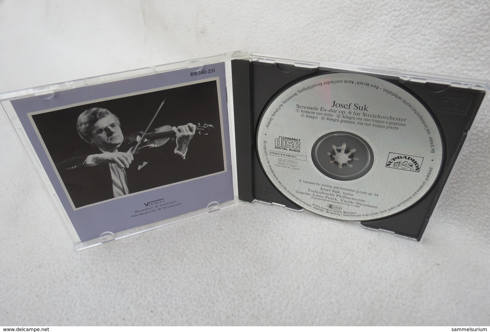 CD "Josef Suk" Streicherserenade, Fantasie - Klassik