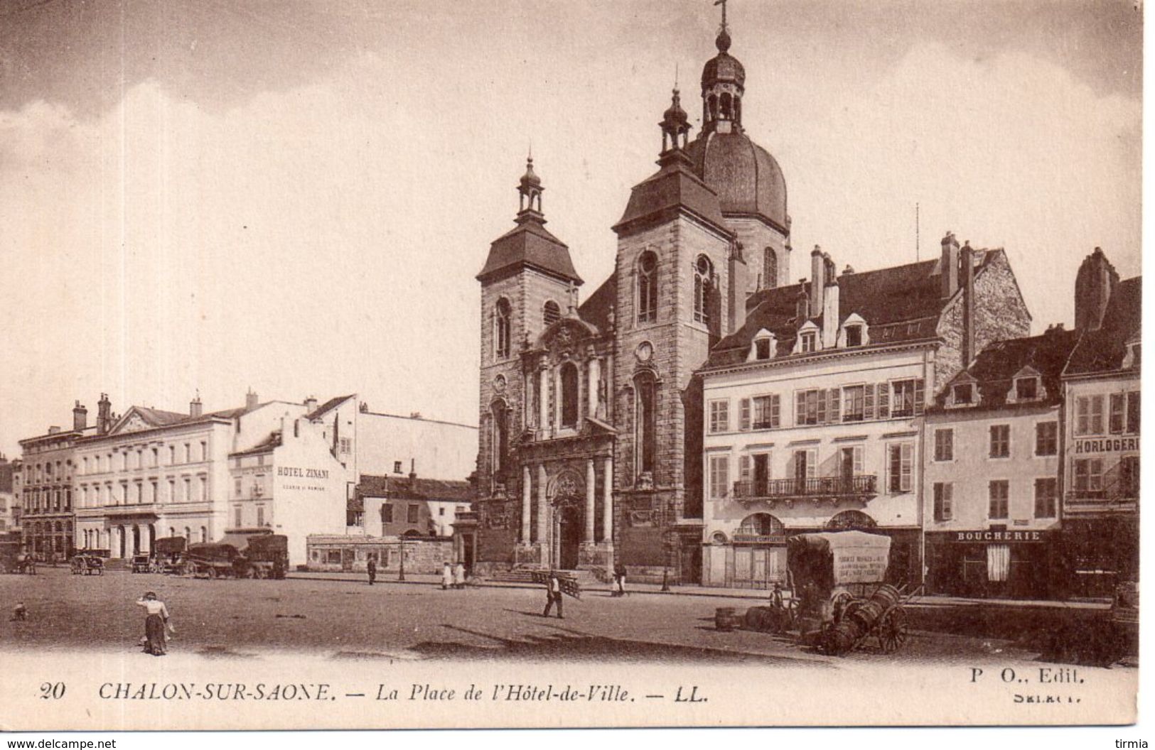 Chalon Sur Saone - La Place De L'Hôtel-de-Ville - Chalon Sur Saone