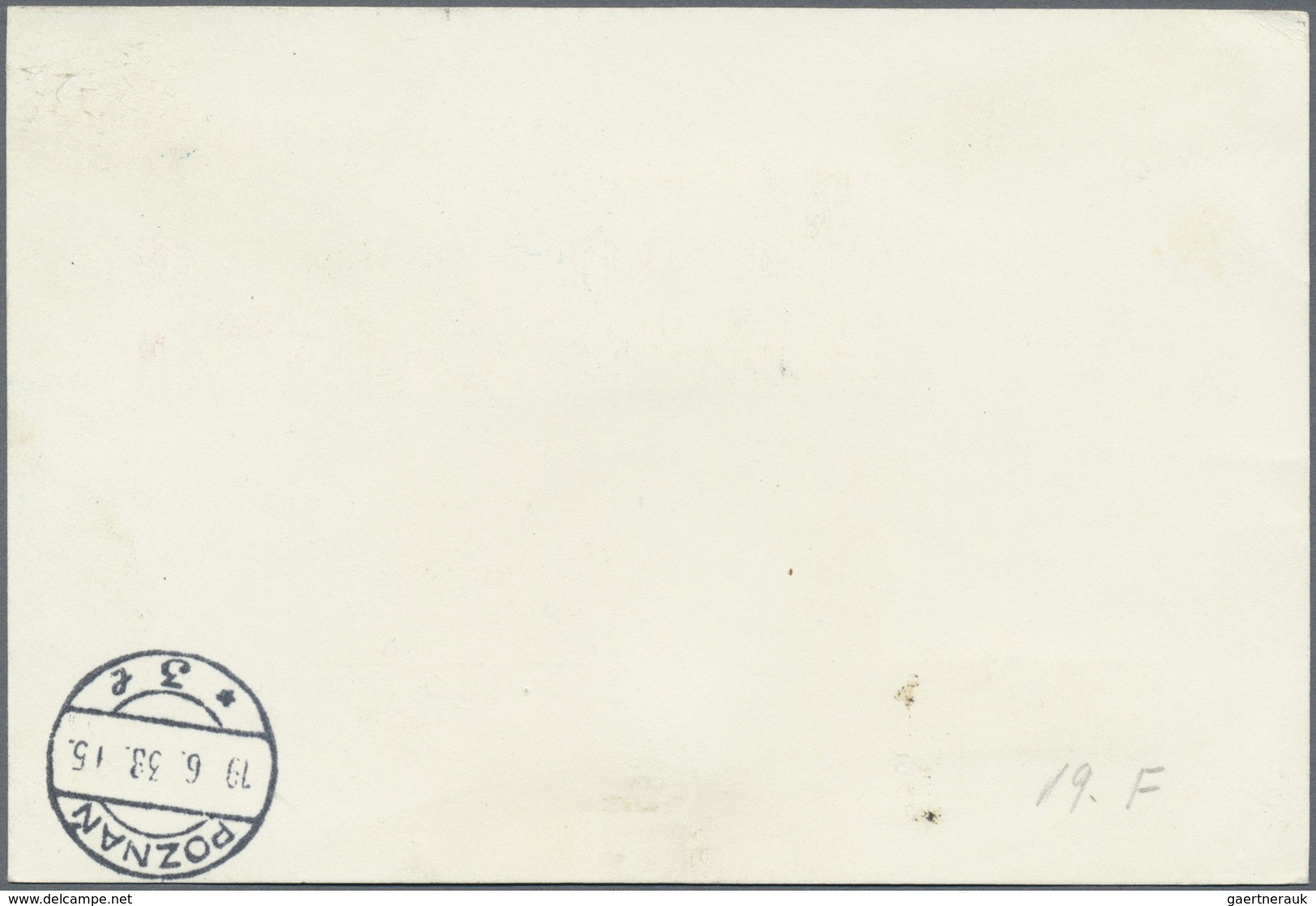 Br Ballonpost: 1938, 16.VI., Poland, complete set of six balloon cards/cover: balloons "Sanok", "Mościc