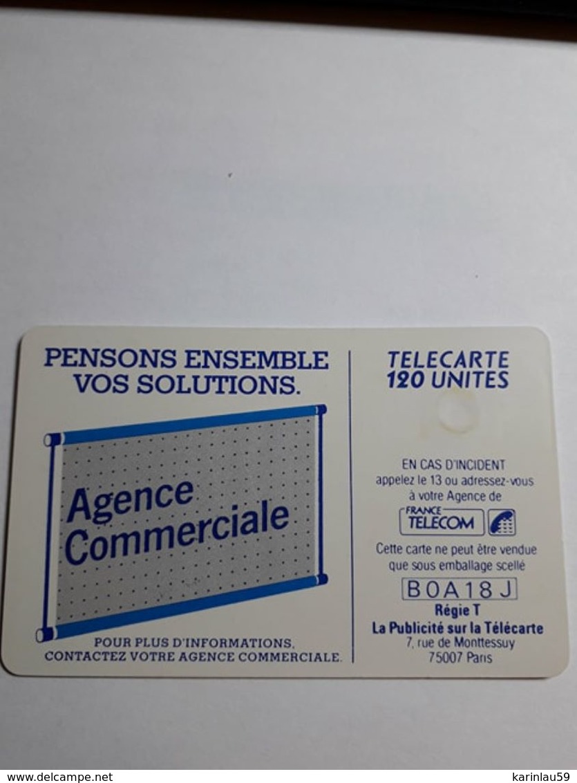 Télécarte France Télécom 600 Agences Partout En France 120 Unités - Opérateurs Télécom