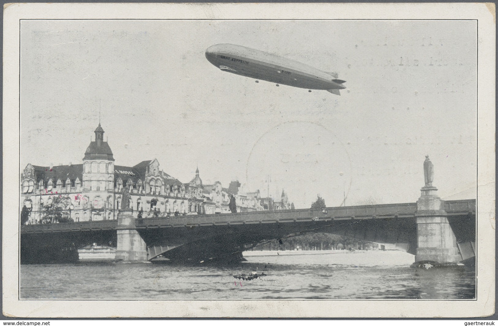 Br Zeppelinpost Deutschland: 1929, Si. 26B, AMERIKAFAHRT: EILPOST Als Bordpost (unbekannt!) 16.5.29, Ka - Luchtpost & Zeppelin