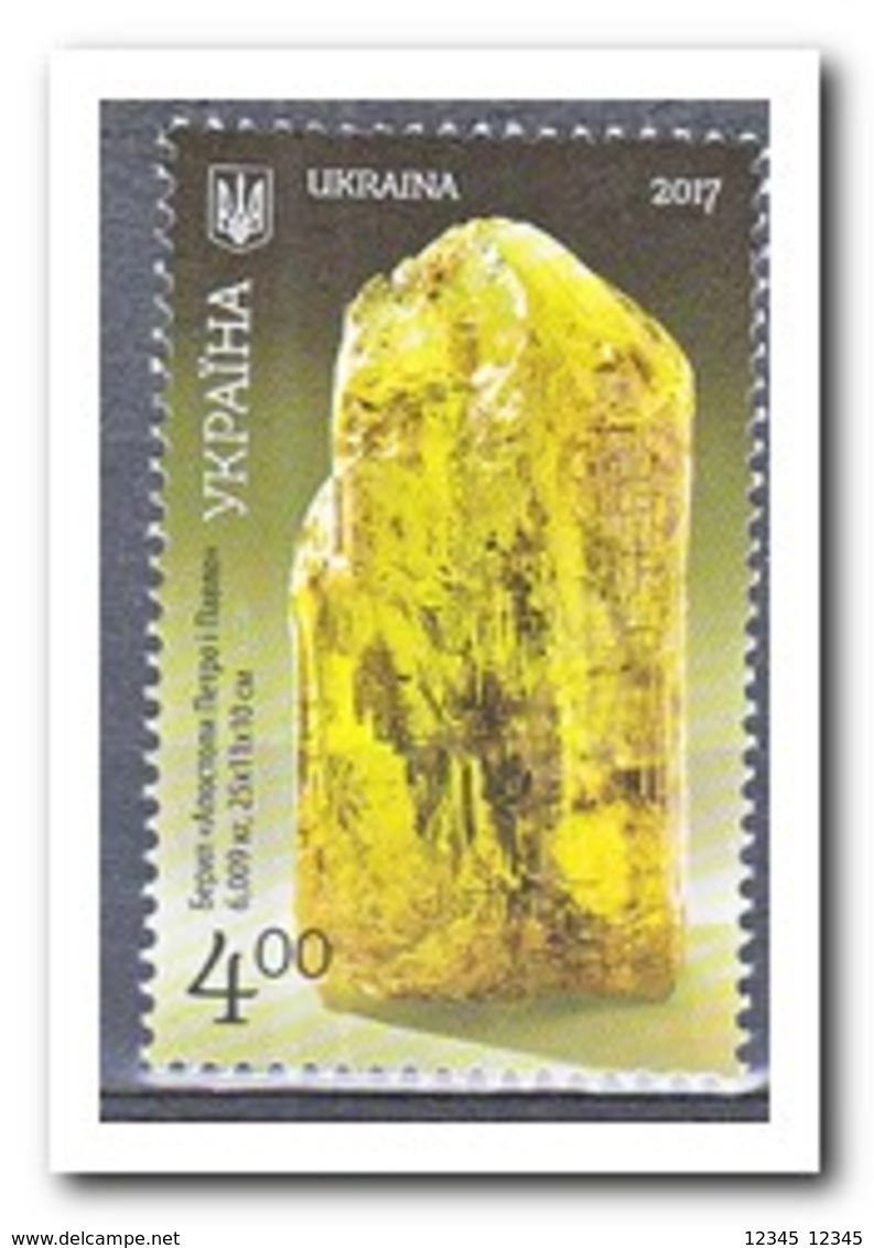 Ukraïne 2017, Postfris MNH, Minerals - Ucrania