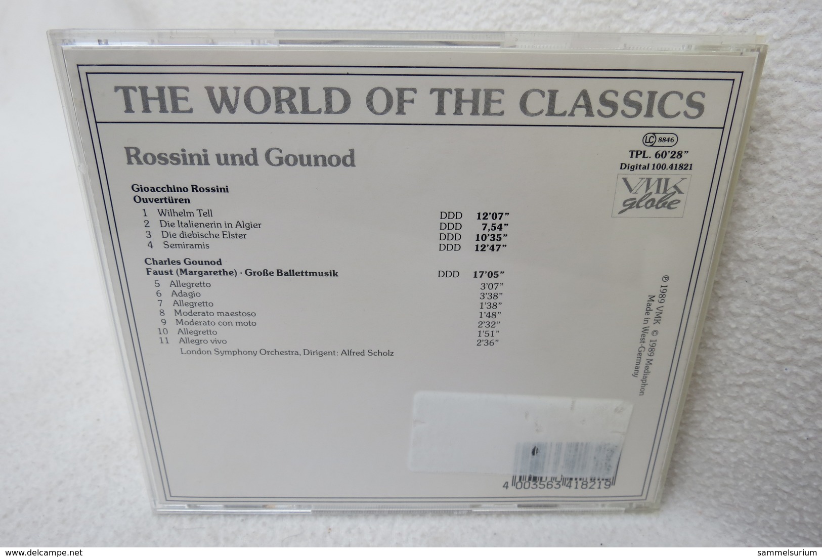 CD "Rossini Und Gounod" The World Of The Classics - Klassik