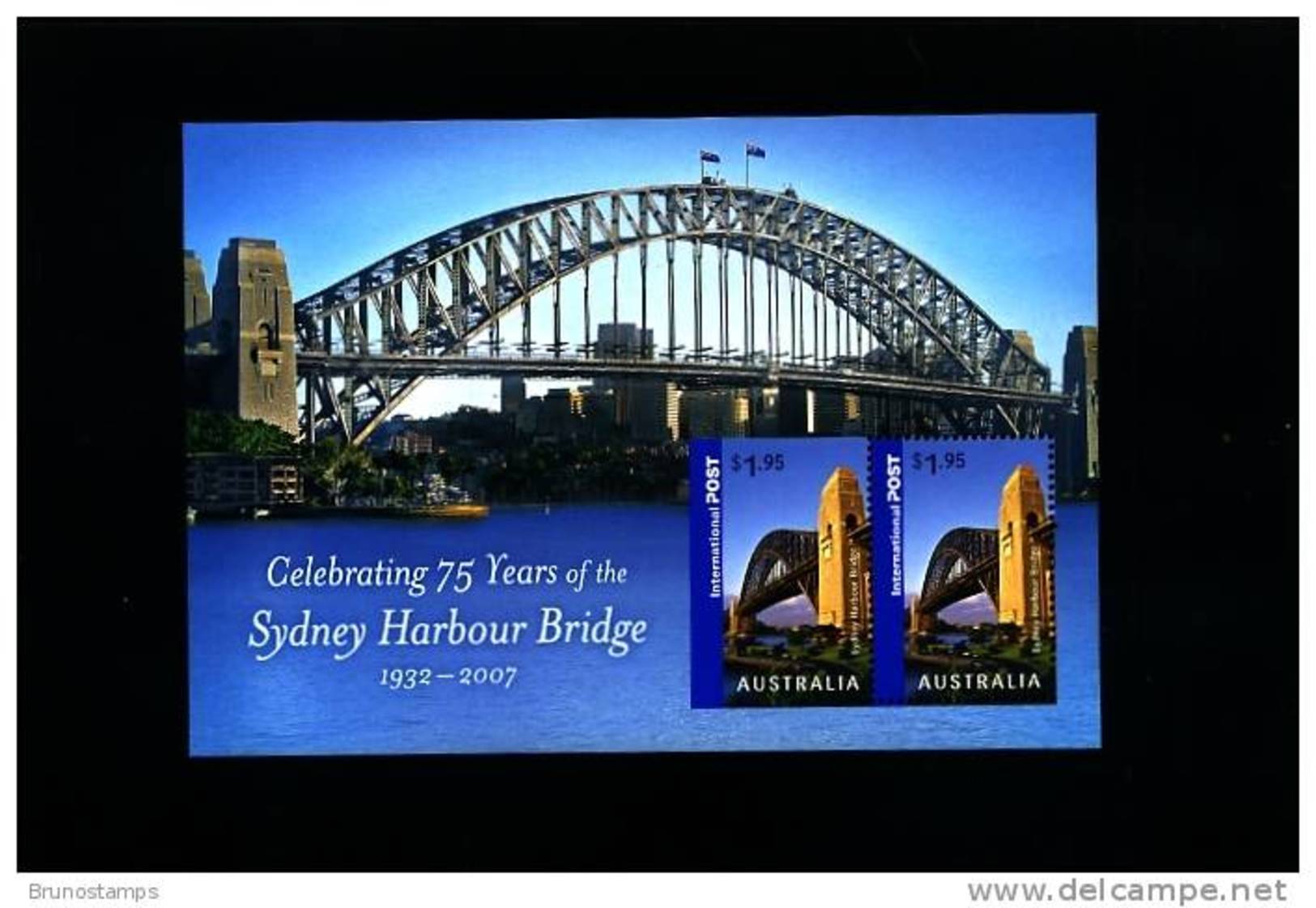 AUSTRALIA - 2007 SYDNEY HARBOUR BRIDGE   MS MINT NH - Blocks & Sheetlets