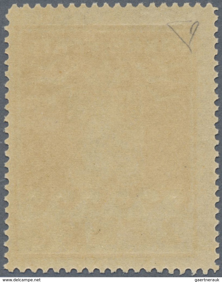 ** Dänemark - Grönländisches Handelskontor: 1915, Parcel-Stamp 2 Öre Yellow On Greyish Paper, All Sides - Altri & Non Classificati