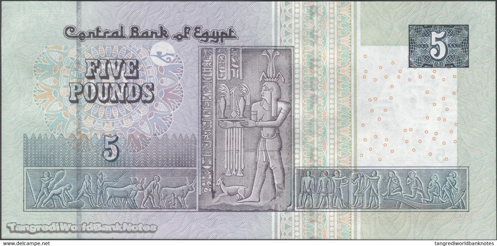 TWN - EGYPT 63d3 - 5 Pounds 16.9.2015 UNC - Egitto