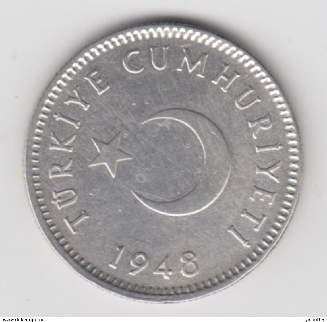 @Y@  Turkije  1  Lira   1948  Pr.   (2697) - Turquie