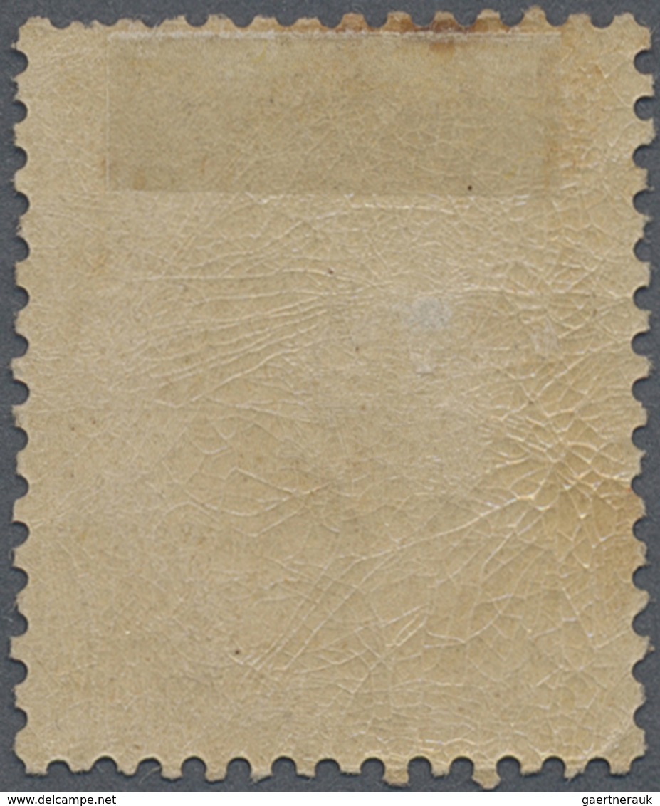 * Frankreich: 1862, 40 C. Napoleon Orange, Unused With Original Gum, In The Perforation At The Top Min - Gebruikt