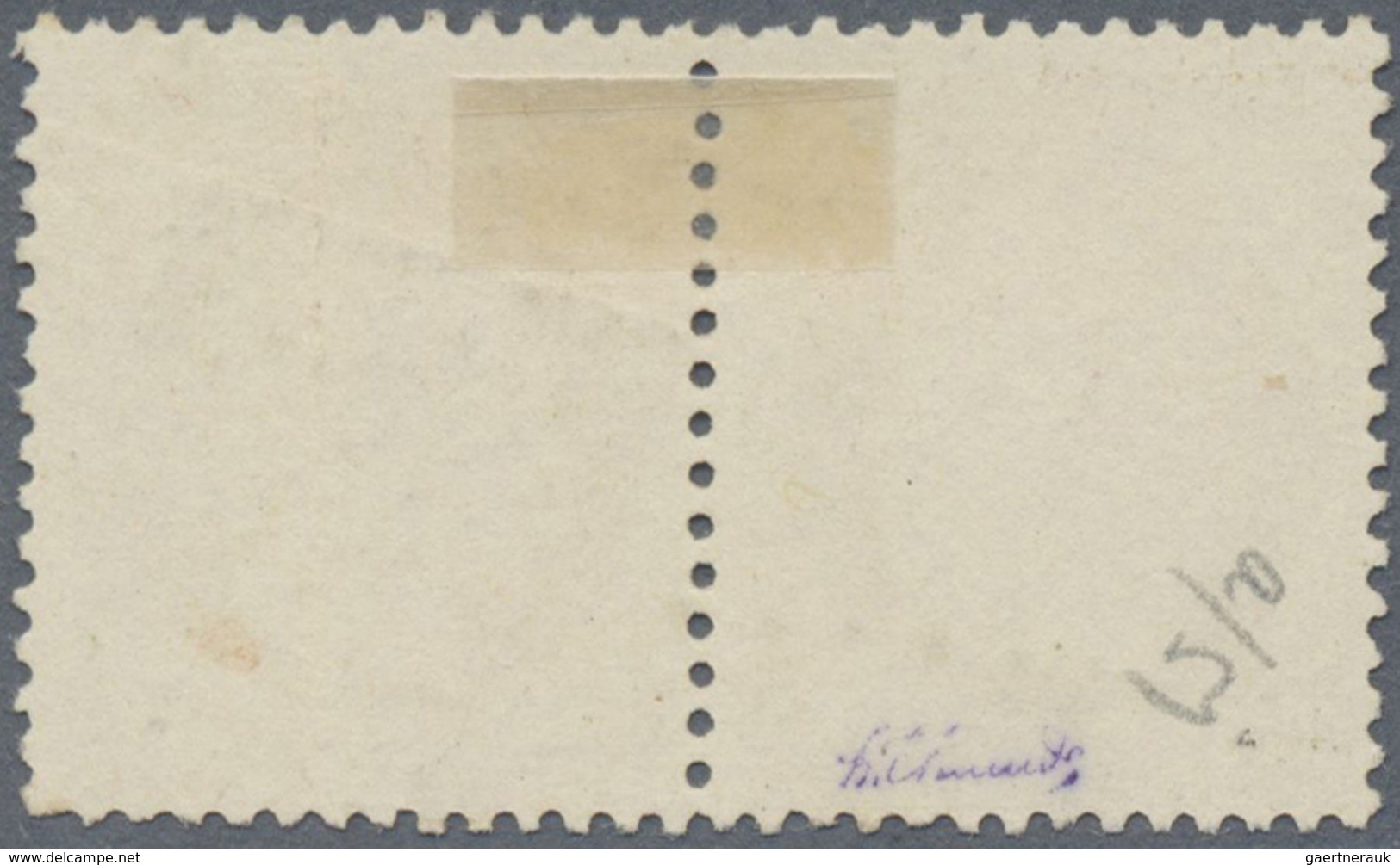 O Frankreich: 1873, 10c. Bistre, Tête-bêche Pair, Neatly Cancelled By GC "2544", One Stamp Vertical Cr - Gebruikt