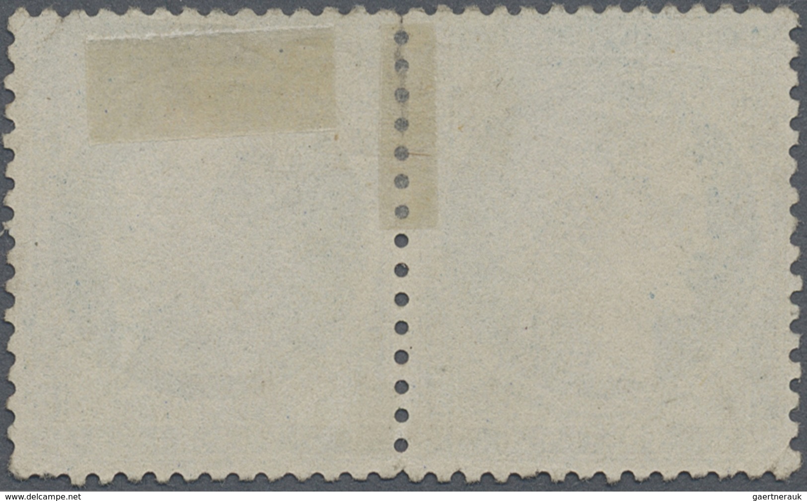 O Frankreich: 1870, 20 C. Blue, Têtê-bêche Pair, Stamps Slightly Separated, Otherwise Superb, Cancelle - Gebruikt