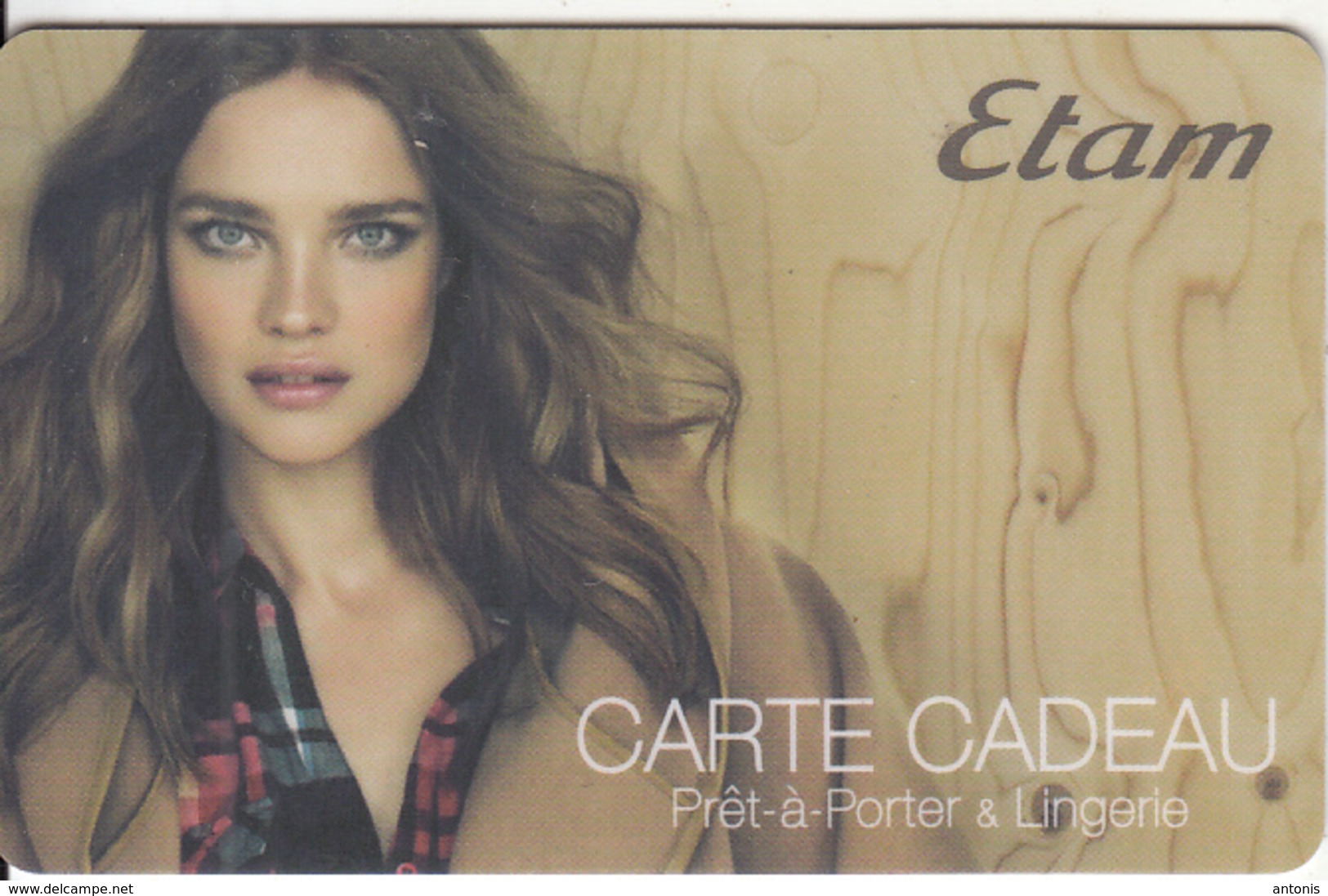 FRANCE - Natalia Vodianova, Etam Gift Card, Unused - Gift Cards